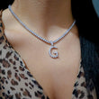 Load image into Gallery viewer, Diamond Initial Necklace