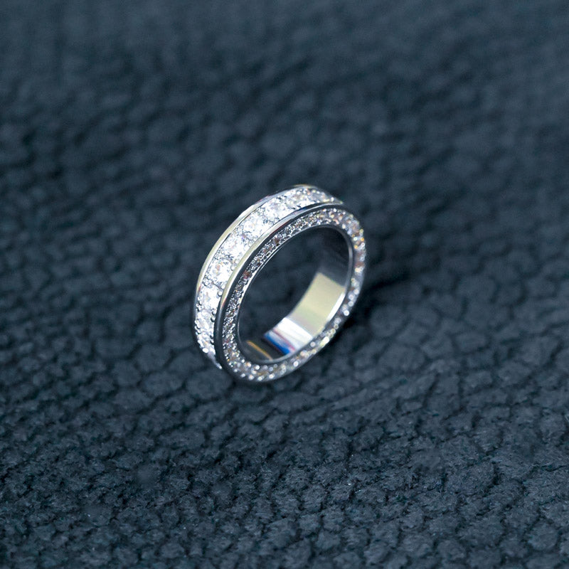 3 Layer Women's Diamond Ring