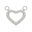 Load 3D model into Gallery viewer, Mini Heart Pendant in Sterling Silver
