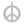 Load 3D model into Gallery viewer, Mini Peace Sign Pendant in Sterling Silver
