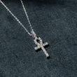 Load image into Gallery viewer, Mini Ankh Pendant in Sterling Silver
