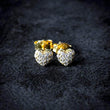 Load image into Gallery viewer, Heart Shaped Stud Earrings
