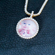 Load image into Gallery viewer, Custom 3D Bubble Picture Necklace
