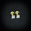 Load image into Gallery viewer, Princess Cut Diamond Earrings
