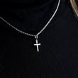 Load image into Gallery viewer, Mini Gold Cross Necklace
