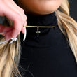 Load image into Gallery viewer, Mini Gold Cross Necklace
